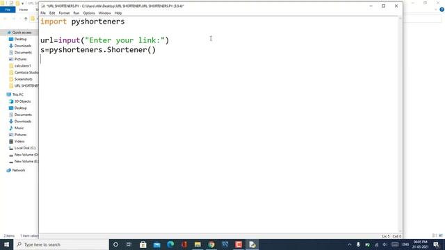 How to create link shortener using python in 4 lines of code смотреть онлайн