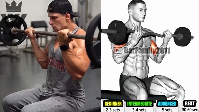 How To Build Your ARMS Fast (14 Effective Exercises for Biceps Triceps Forearms) смотреть онлайн