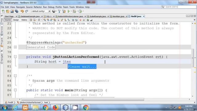JAVA Netbeans in Hindi #31 | Find IP Address смотреть онлайн