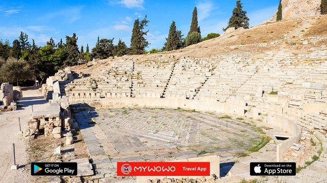 Театр Диониса – Презентация – Афины – Аудиогид – MyWoWo Travel App смотреть онлайн