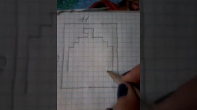 Рисуем по клеточкам Синиго из ANGRY BIRDS УРОК N2 смотреть онлайн