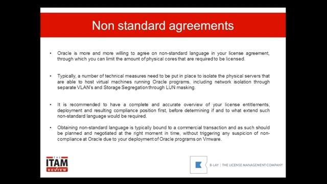 LISA Oracle Licensing Course - Non Standard Agreements смотреть онлайн
