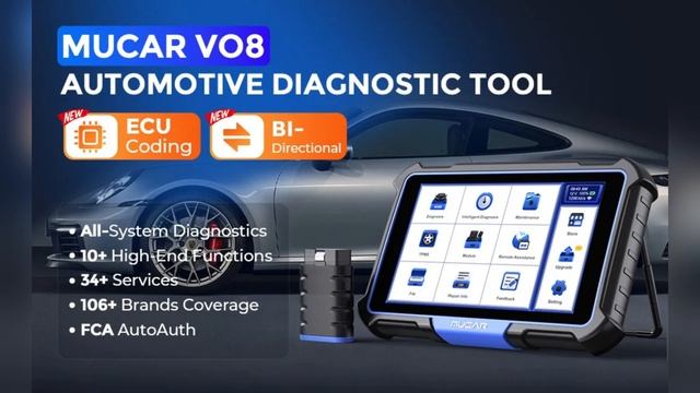 MUCAR VO7VO7S CAR DIAGNOSTIC TOOL смотреть онлайн