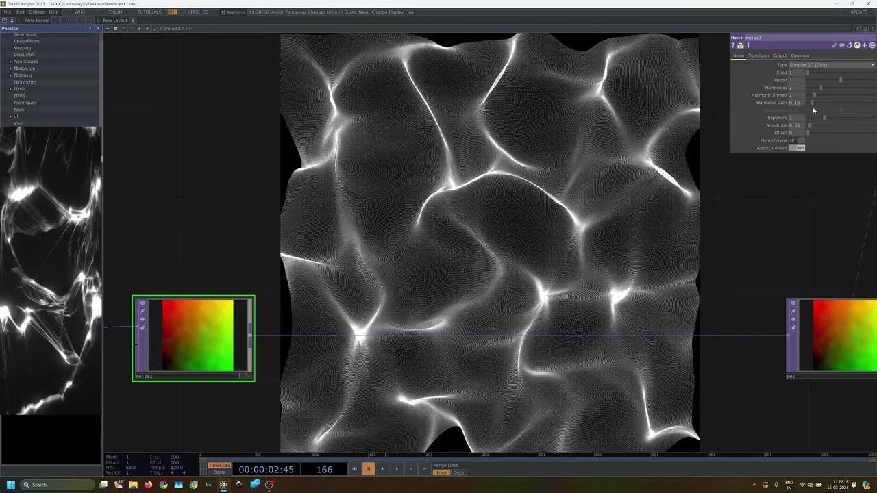 Basic UV Mapping and Noise Sculpting in Touchdesigner (Tutorial) смотреть онлайн