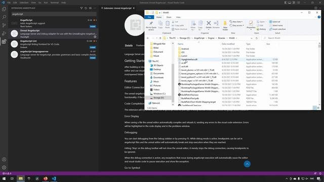 Unreal Engine - Setting up Angelscript + VS Code смотреть онлайн