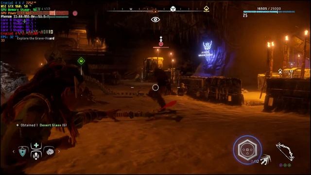 Horizon Zero Dawn performance test on Phenom II X4 955,GTX 960 4GB, 1080p Low+Med texture,steam onl смотреть онлайн