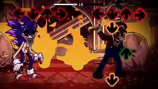 🎶 ДВА БОССА ВЫШЛИ ДРУГ ПРОТИВ ДРУГА - SONIC.EXE ПРОТИВ МАРИО.EXE !!! 🎶 В FRIDAY NIGHT FUNKIN смотреть онлайн