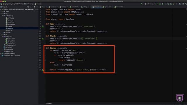 Creating A Signup Form ,Signup Modelform Crispy Form|Django Web Development full-course |python web смотреть онлайн