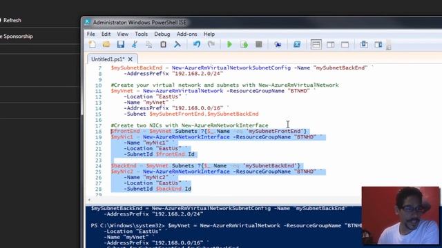 Create Azure VM with Multiple NICs with PowerShell смотреть онлайн