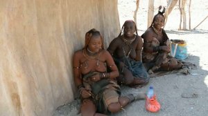 Намибия. Opuwo местность. Племя Химба.