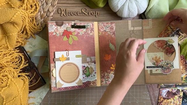 Скрапбукинг: Обзор альбома "Под звуки дождя" смотреть онлайн