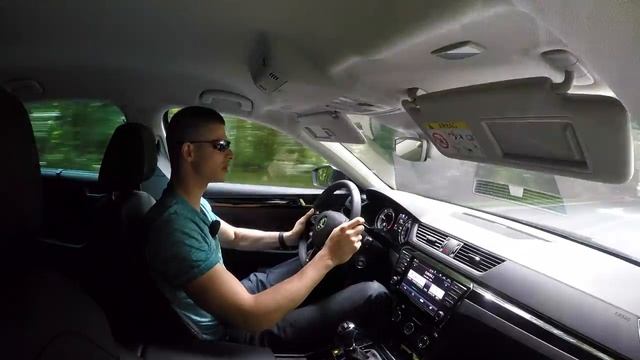 Test Škoda Superb L&K 2.0 TDI DSG 190k смотреть онлайн