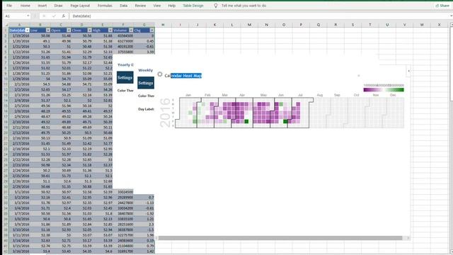 Tutorial: Calendar Heat Map GCC Excel Add-in смотреть онлайн