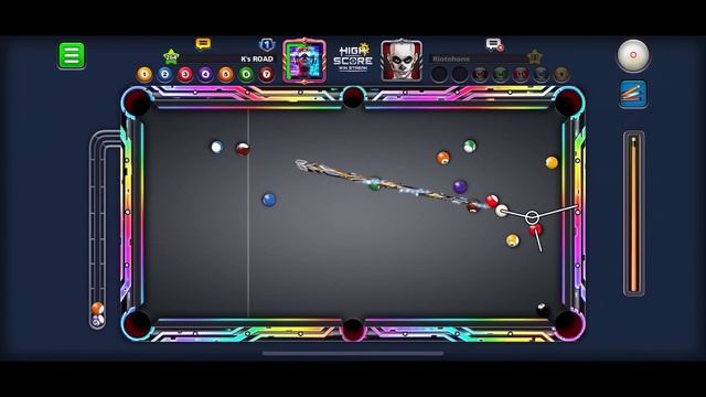 The BEST TABLE again in 8 Ball Pool - High Score Winstreak Free RGB Cue and Ring - GamingWithK смотреть онлайн