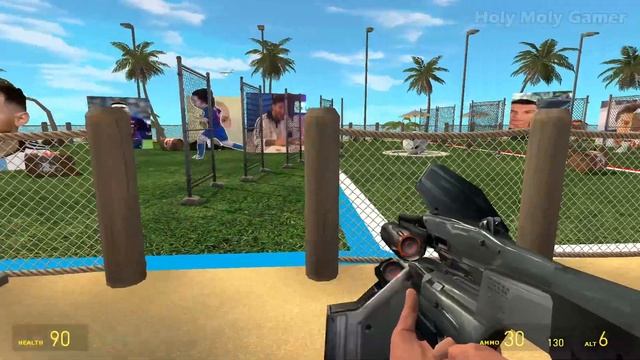 Team MESSI & Team RONALDO Nextbots Chasing Me in Gmod - I'm Trying To Escape! смотреть онлайн