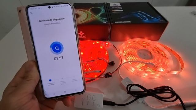 FITA DE LED SMART DREAM COLOR 6803 5M vs FITA LED SMART 5050 5M - EKAZA смотреть онлайн