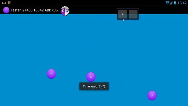 Floating Time Jump Panel - GameGuardian