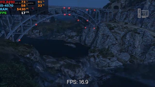 Grand Theft Auto V Test / i5-4570 & AMD 8490 смотреть онлайн