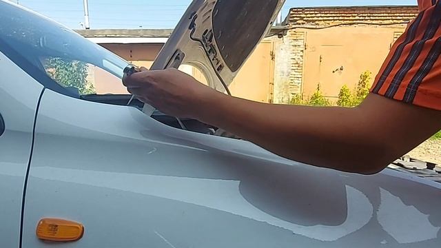 как выпрямить капот калина или гранта смотреть онлайн