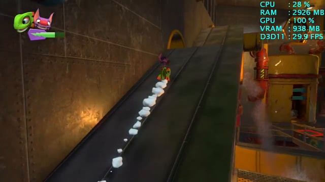 Yooka-Laylee [A8 7600 Gameplay] смотреть онлайн