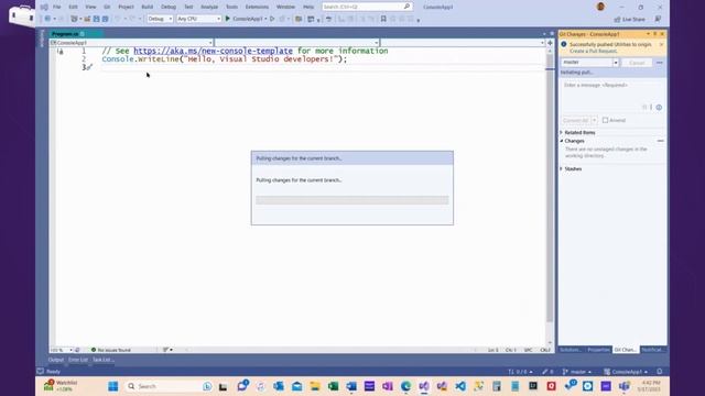 More on merge conflicts (5 of 5) | Getting started with GitHub смотреть онлайн