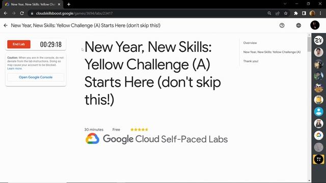 New Year, New Skills: Yellow Challenge (A) Starts Here (don't skip this!) смотреть онлайн