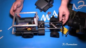 Грузовик на Радиоуправлении WPL B-1 Доработка и Тест по Снегу