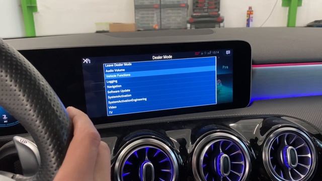 Mercedes MBUX hidden menu dealer mode смотреть онлайн