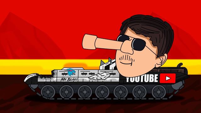 PewDiePie Танк против MrBeast Танк - Гладиаторские бои - Мультики про танки смотреть онлайн