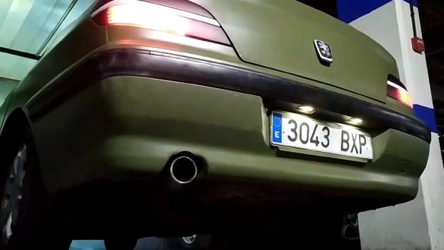 Peugeot 406 2.0 HDI Straight Pipe