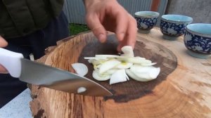 Не знаю, что вкуснее? Осётр, или его потрошки? Очень вкусное блюдо из осетровых потрошков!?