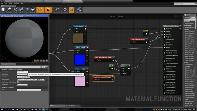 Landscape Material Tutorial Part 1 (Unreal Engine 4) смотреть онлайн