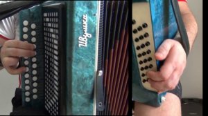 Проезжала конница разбор песни на гармони