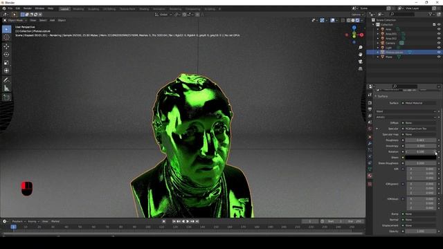 Blender Octane Part 13 How To Make Metal Material смотреть онлайн