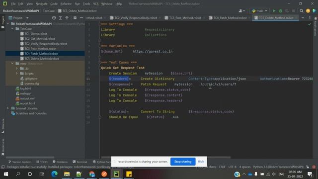 Robot Framework Beginner Class 9: Delete Method in Robot Framework смотреть онлайн