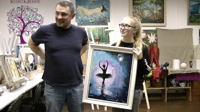 Отзыв: Мастер-класс по живописи. Картина маслом и акварелью поэтапно смотреть онлайн