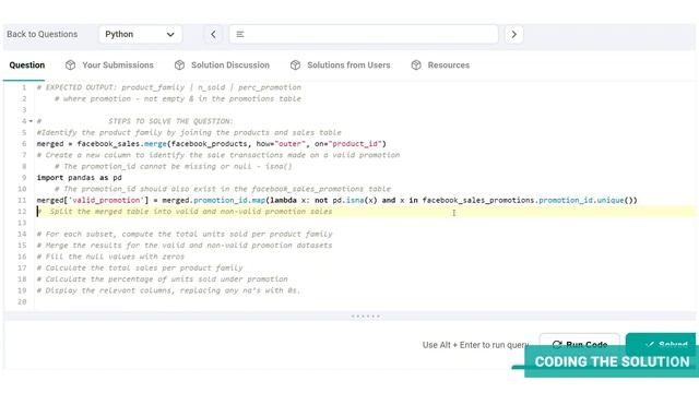 Python Pandas Techniques In A Meta Data Science Interview смотреть онлайн