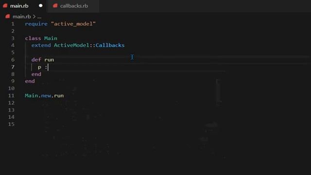 Ruby ActiveModel Callback смотреть онлайн
