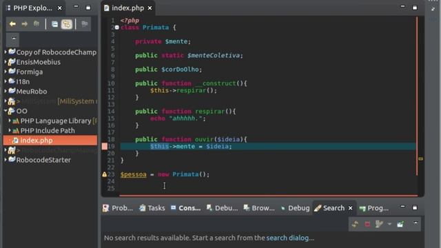 PHP orientado a objetos - Parte 01 смотреть онлайн