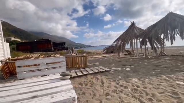 19 ноября 2022 г Абхазия?☀️??/Гагра сегодня/Самый лучший пикник у моря в Абхазии/ Туристов нет!/ смотреть онлайн