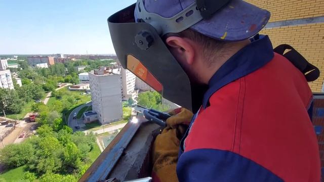 Укрепление балкона уголком смотреть онлайн