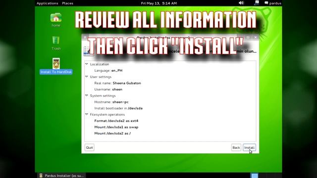 OneMinute Tutorials - PARDUS LINUX INSTALLATION смотреть онлайн