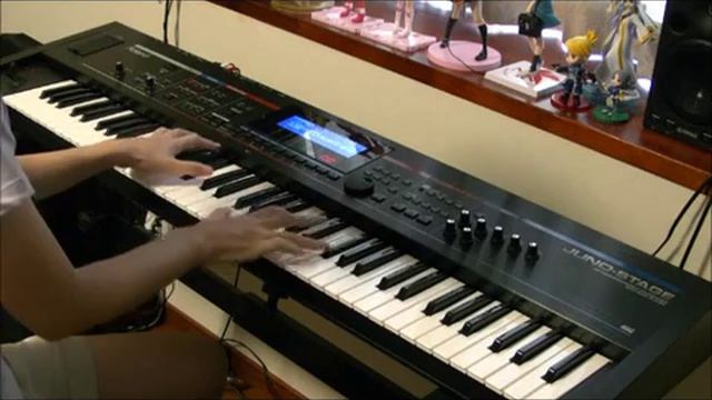 DEAR FUTURE (TV-sized) played on a synthesizer смотреть онлайн