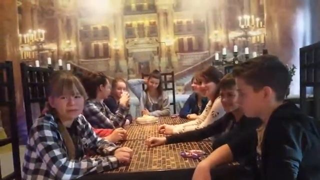 25.02.17. День рождения в стиле игры "Форт Боярд" и «Супер крокодил». смотреть онлайн