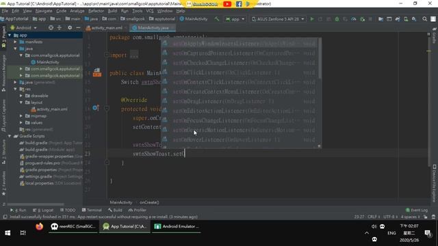 [Development][Android][JAVA] Get Switch check status смотреть онлайн