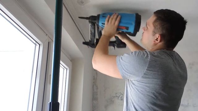 Монтаж натяжных потолков без сверления и пыли смотреть онлайн