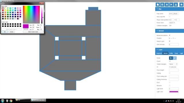 Gorescript Level Editor Tutorial Part 1 - Setup, Segments and Sectors смотреть онлайн