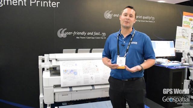 Esri UC: Epson Demos SureColor T-Series Printers смотреть онлайн