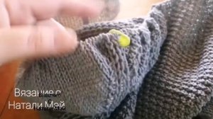 Мужской летний джемпер спицами. Мастер класс.