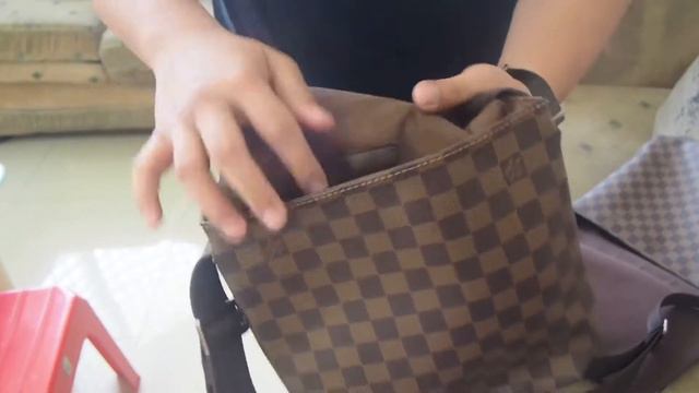 Lv Brooklyn Clone Or Replica (Pm) Vs Louis Vuitton Brooklyn MM Authentic